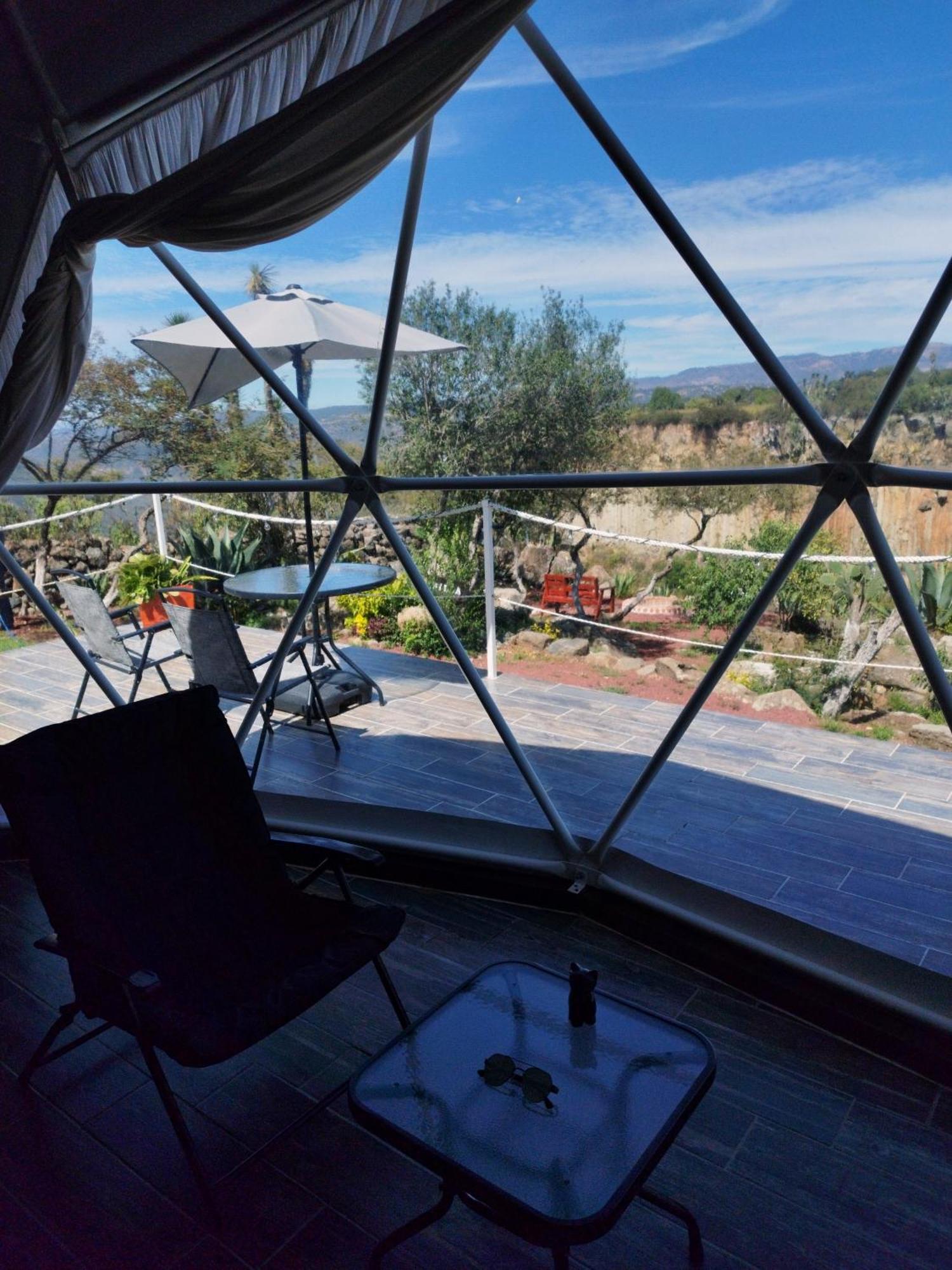 Hotel El Gato Glamping Con Vista A Prismas Basalticos Huasca de Ocampo Zewnętrze zdjęcie