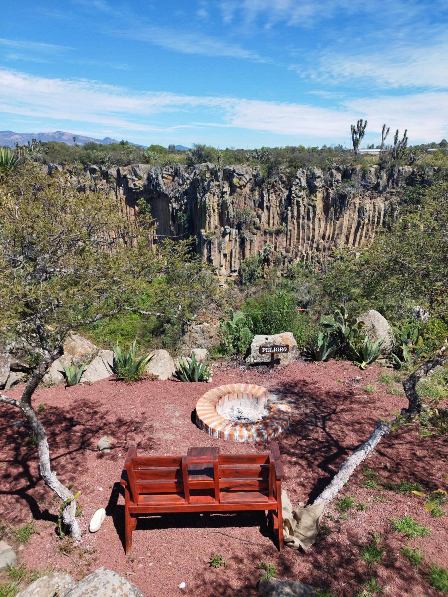 Hotel El Gato Glamping Con Vista A Prismas Basalticos Huasca de Ocampo Zewnętrze zdjęcie