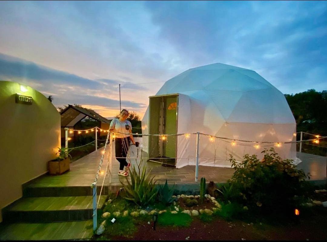 Hotel El Gato Glamping Con Vista A Prismas Basalticos Huasca de Ocampo Zewnętrze zdjęcie
