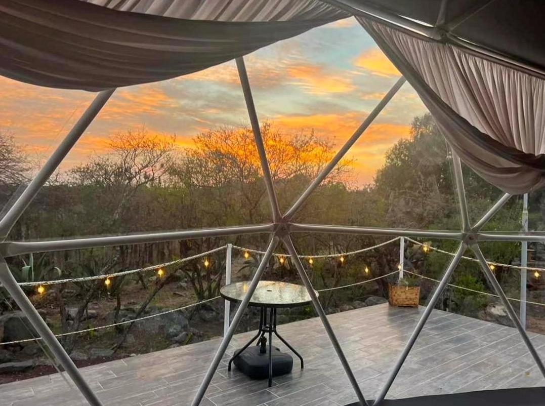 Hotel El Gato Glamping Con Vista A Prismas Basalticos Huasca de Ocampo Zewnętrze zdjęcie