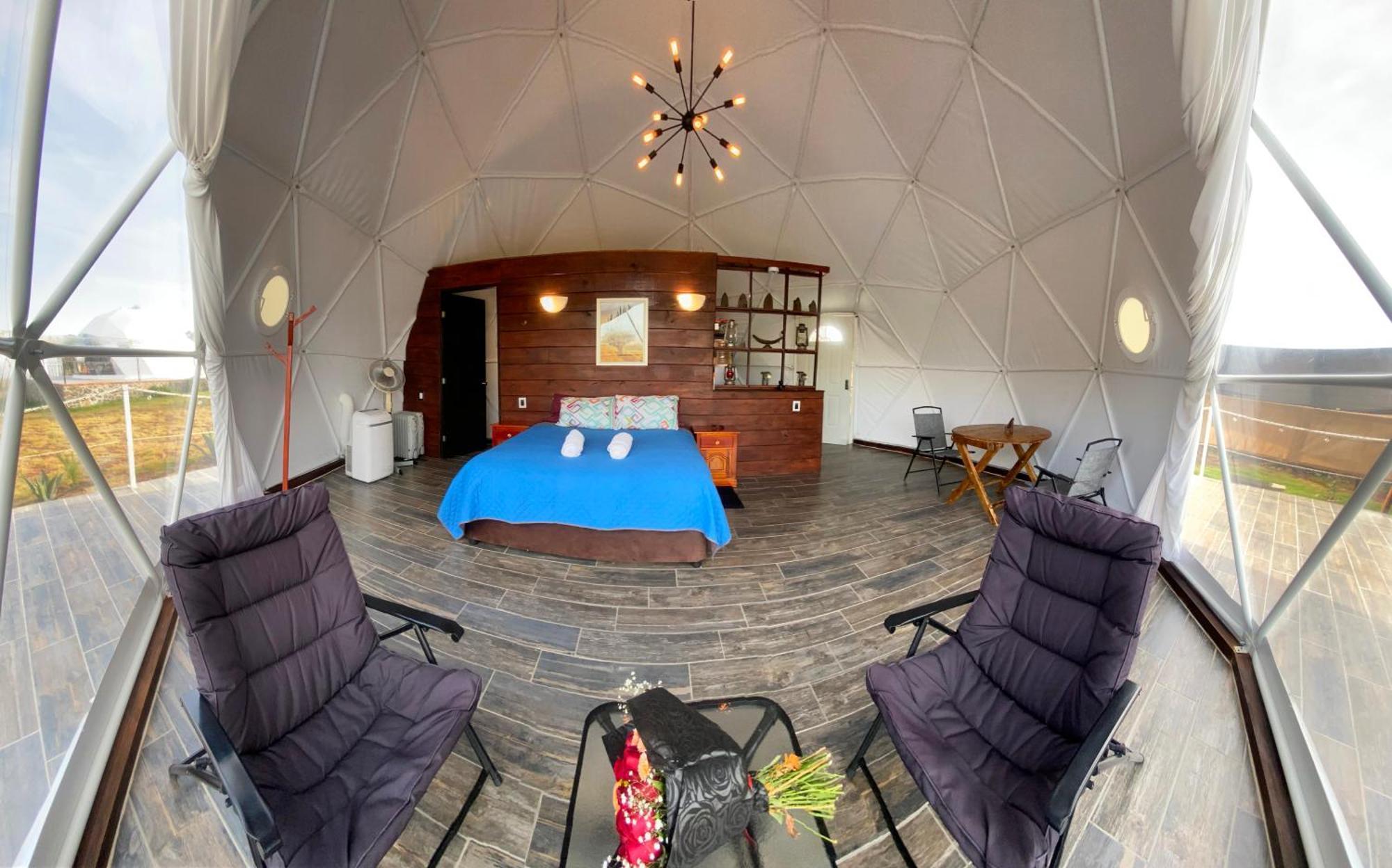Hotel El Gato Glamping Con Vista A Prismas Basalticos Huasca de Ocampo Zewnętrze zdjęcie