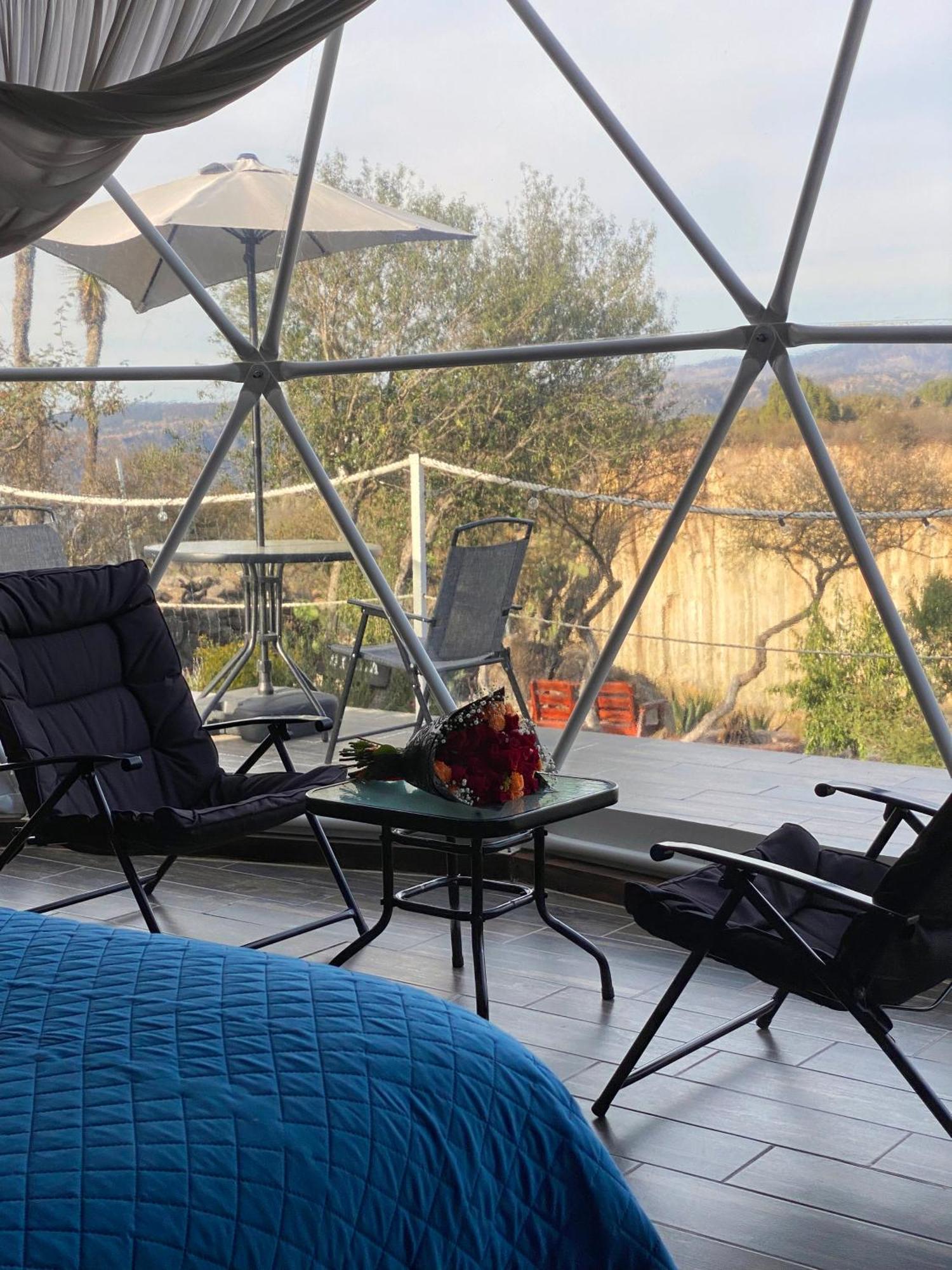 Hotel El Gato Glamping Con Vista A Prismas Basalticos Huasca de Ocampo Zewnętrze zdjęcie