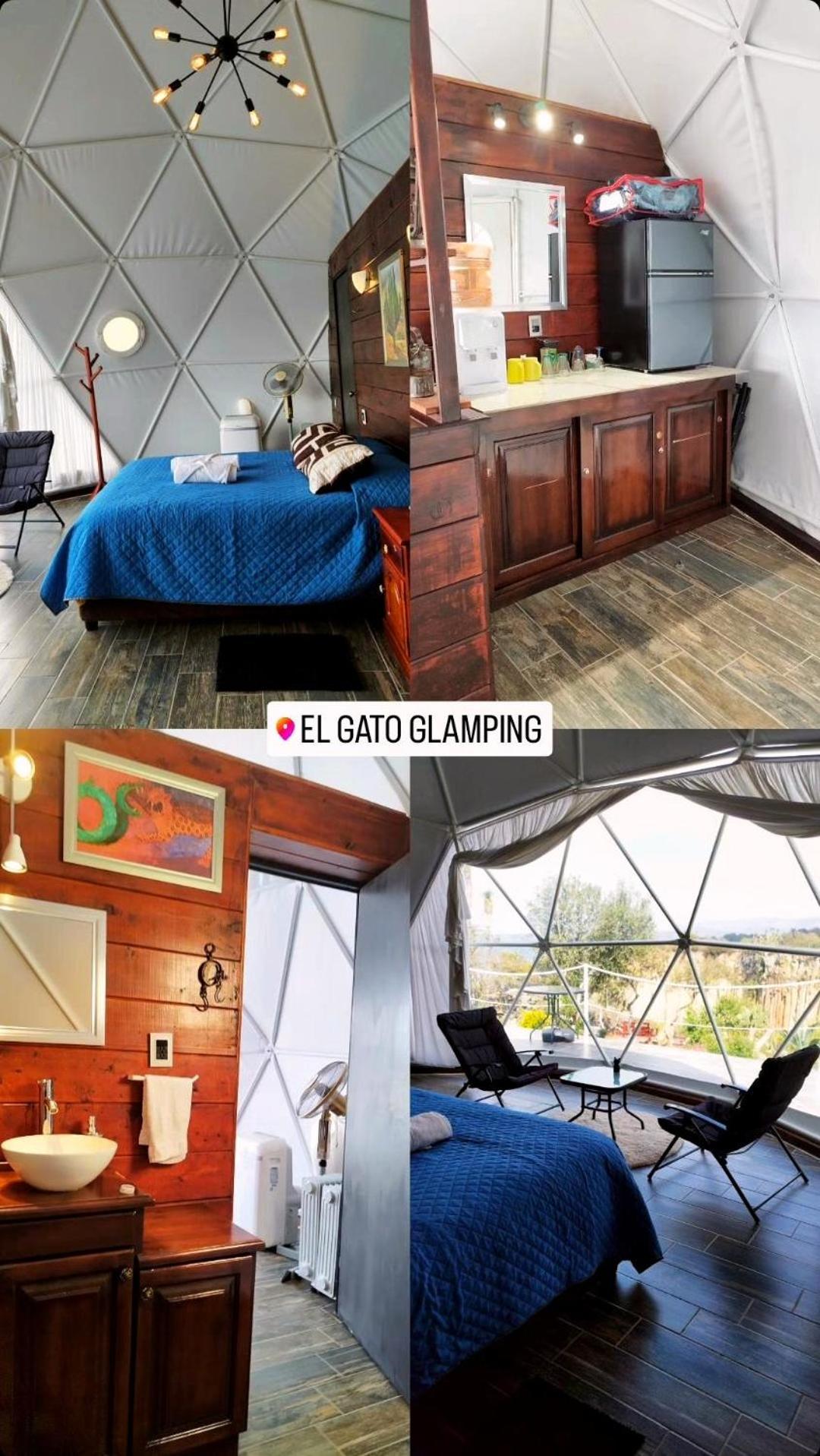 Hotel El Gato Glamping Con Vista A Prismas Basalticos Huasca de Ocampo Zewnętrze zdjęcie